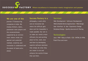 Brochure Design by DibbDesign for Success Factory | Design: #81842
