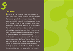 Brochure Design by DibbDesign for Success Factory | Design: #82104