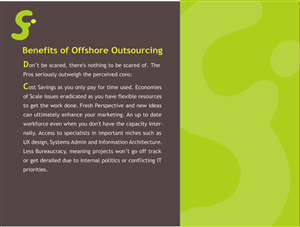 Brochure Design by DibbDesign for Success Factory | Design: #82698