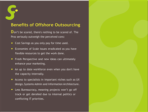 Brochure Design by DibbDesign for Success Factory | Design: #83033