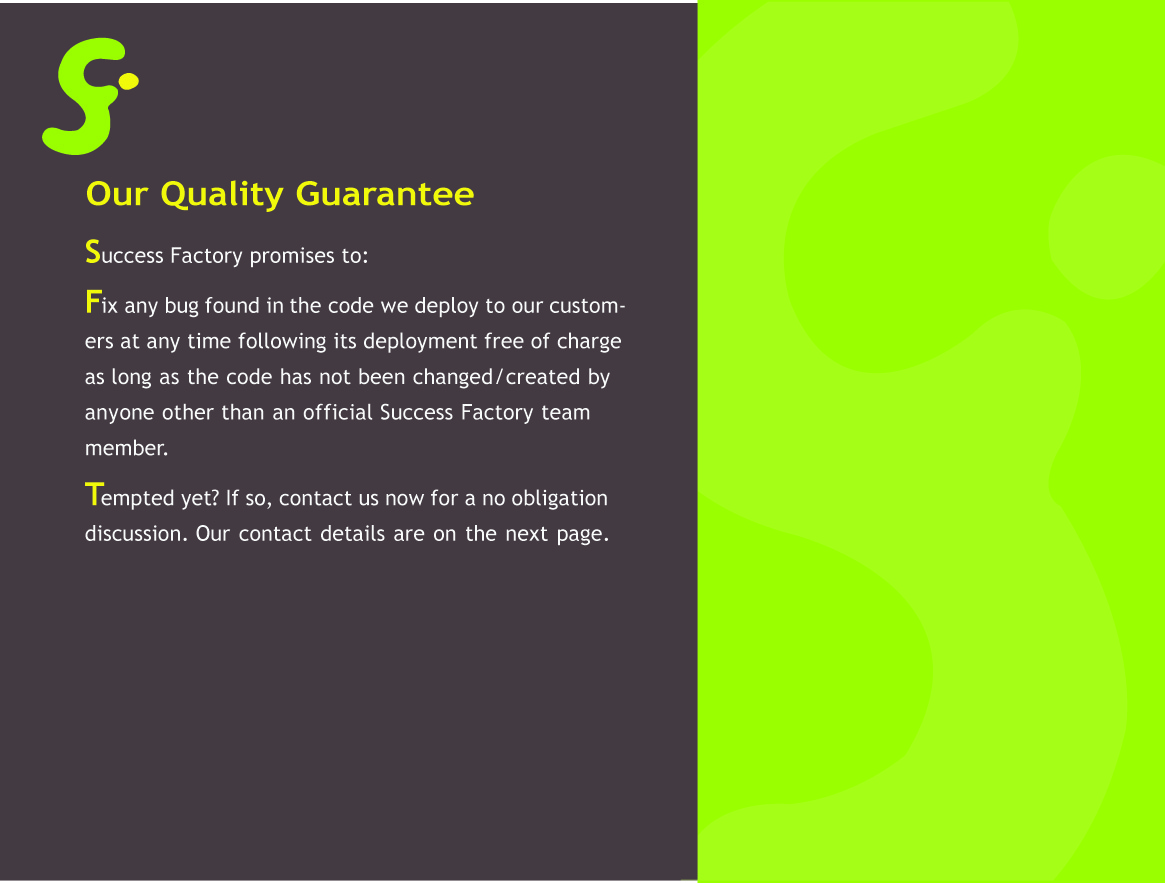 Brochure Design by DibbDesign for Success Factory | Design #83036