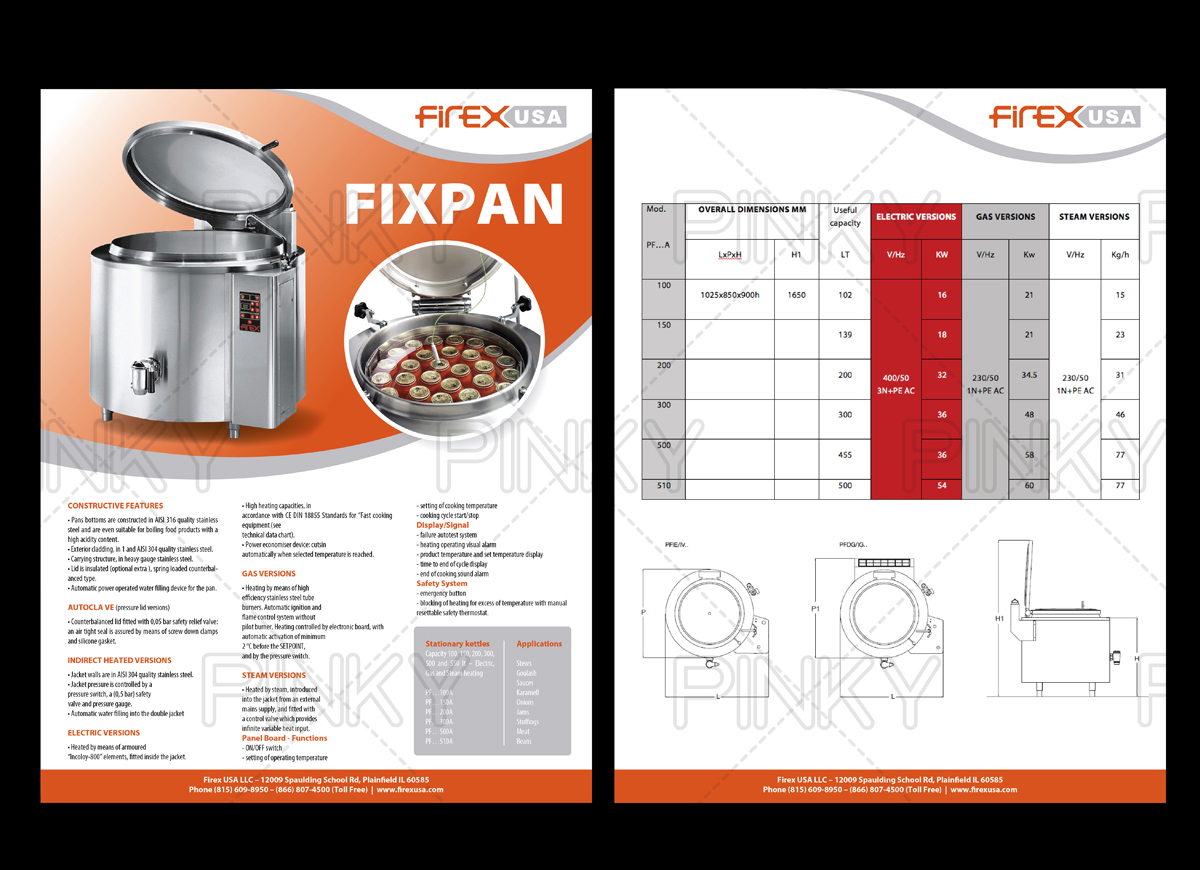 Brochure Design by Pinky  for PerMix North America | Design #3403323