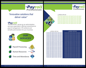 Brochure Design by humibest for this project | Design: #3412440