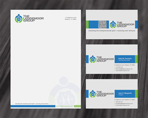 Logo, letterhead and business card design for fun, different NYC consulting firm | Diseño de Papelería por diRtY.EMM
