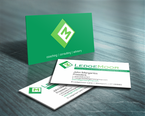 Logo, letterhead and business card design for fun, different NYC consulting firm | Diseño de Papelería por HYPdesign