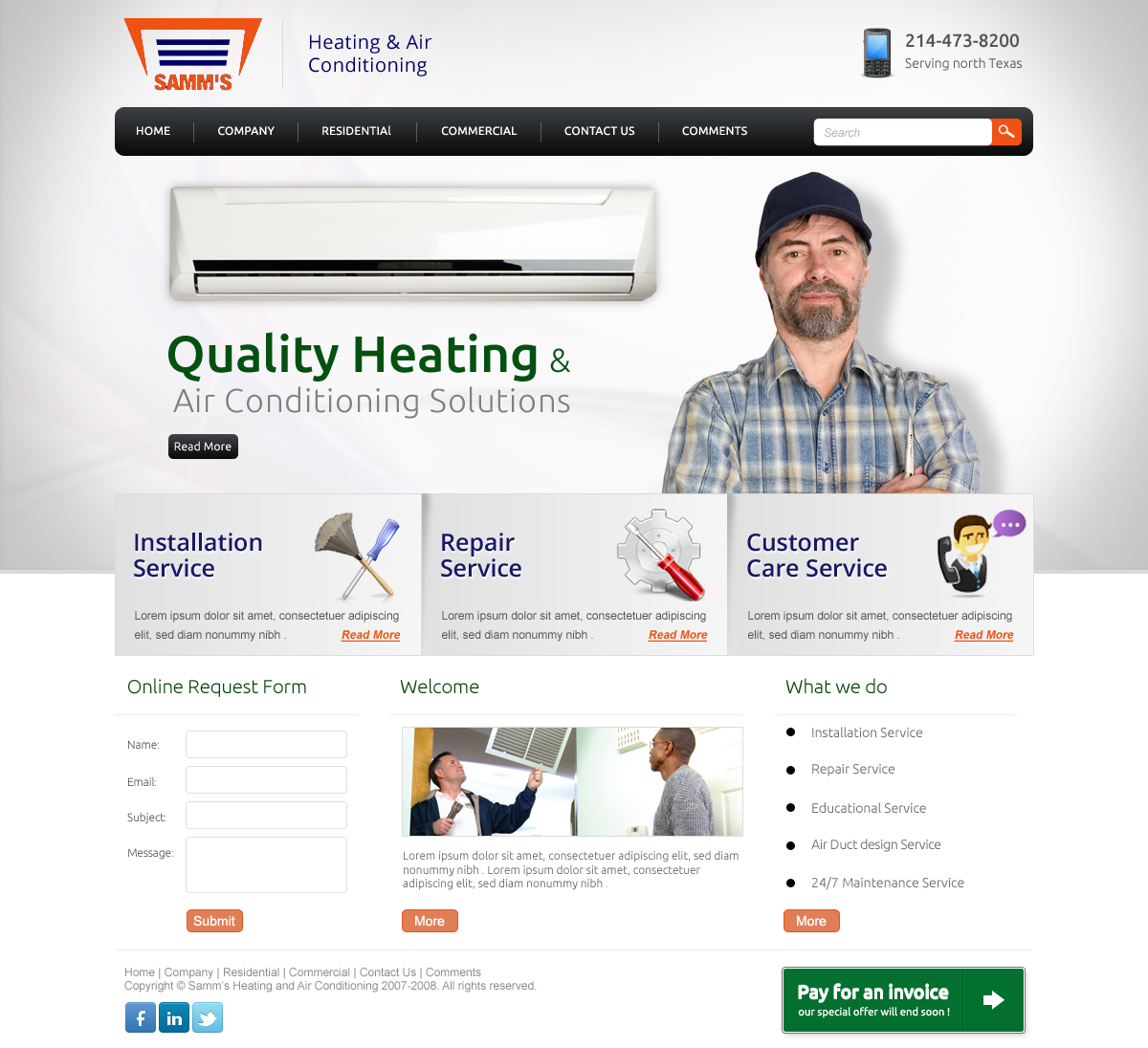 Web Design par OM pour Atomic Design & Consulting | Design #854724