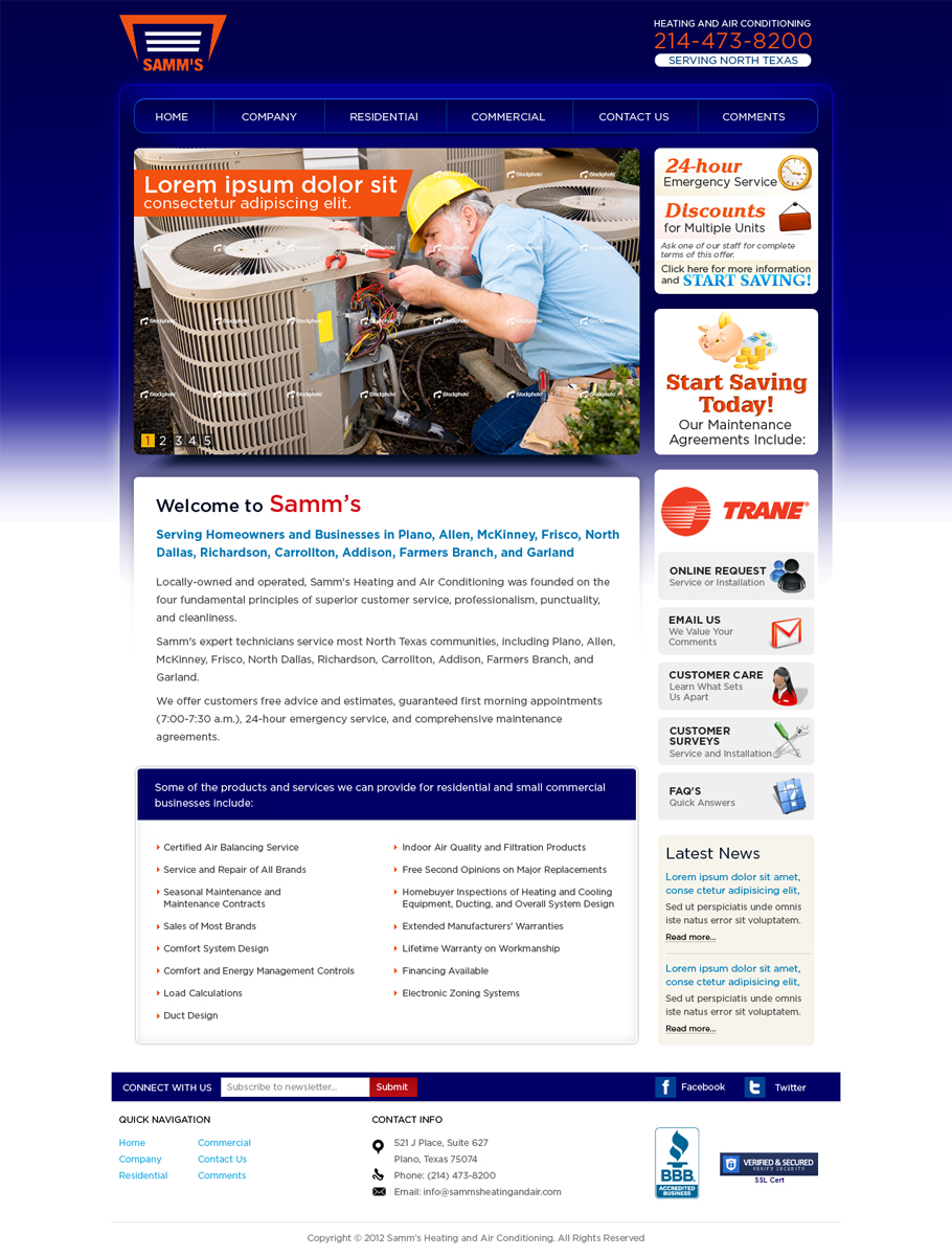 Web Design by ShreejiAkshar for Atomic Design & Consulting | Design #850326