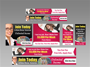 Banner Ad Design by Mary Kaiser for this project | Design #840269