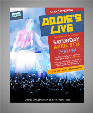 Flyer Design by James Sylvester