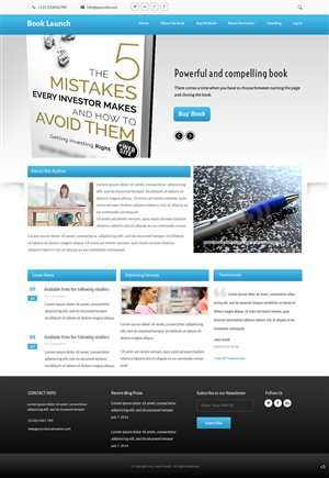 Web Design by pb for netSpinners | Design: #3406361