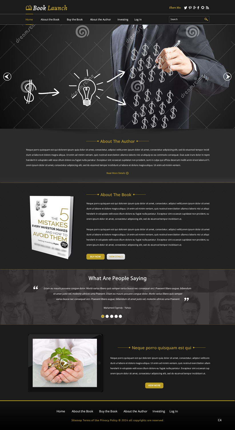 Web Design by pb for netSpinners | Design #3406405