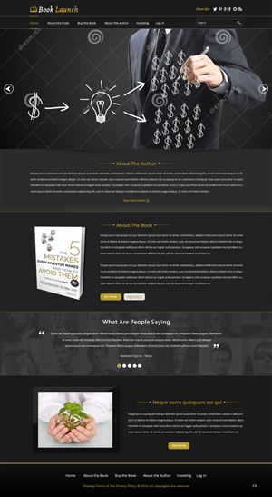 Web Design by pb for netSpinners | Design: #3406405