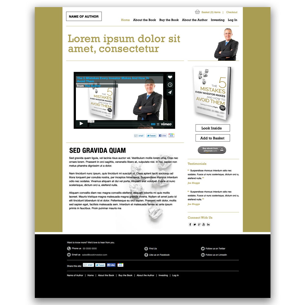 Web Design par MustardMike pour netSpinners | Design #3383978