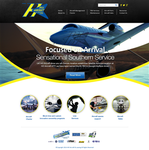 Landing page for Hill Aircraft