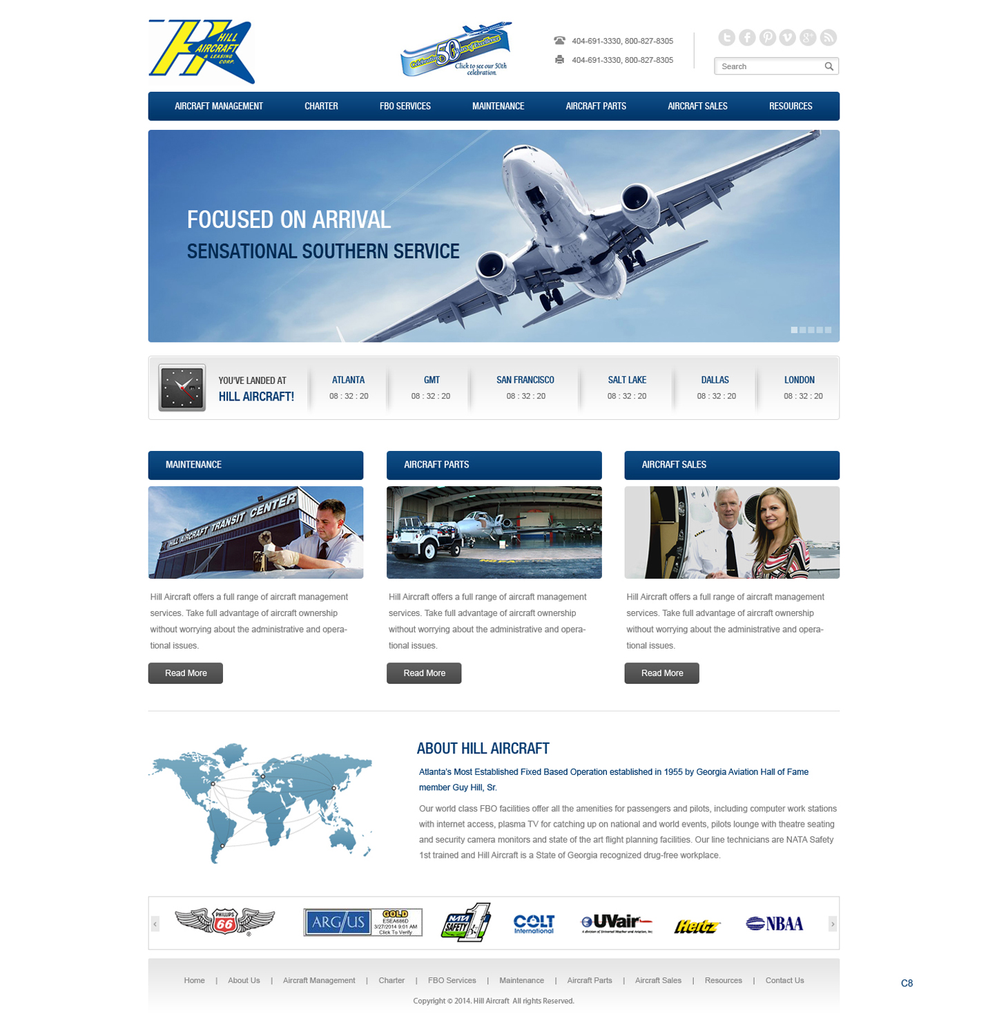 Diseño de Página de Aterrizaje por pb para Hill Aircraft | Diseño #3417580