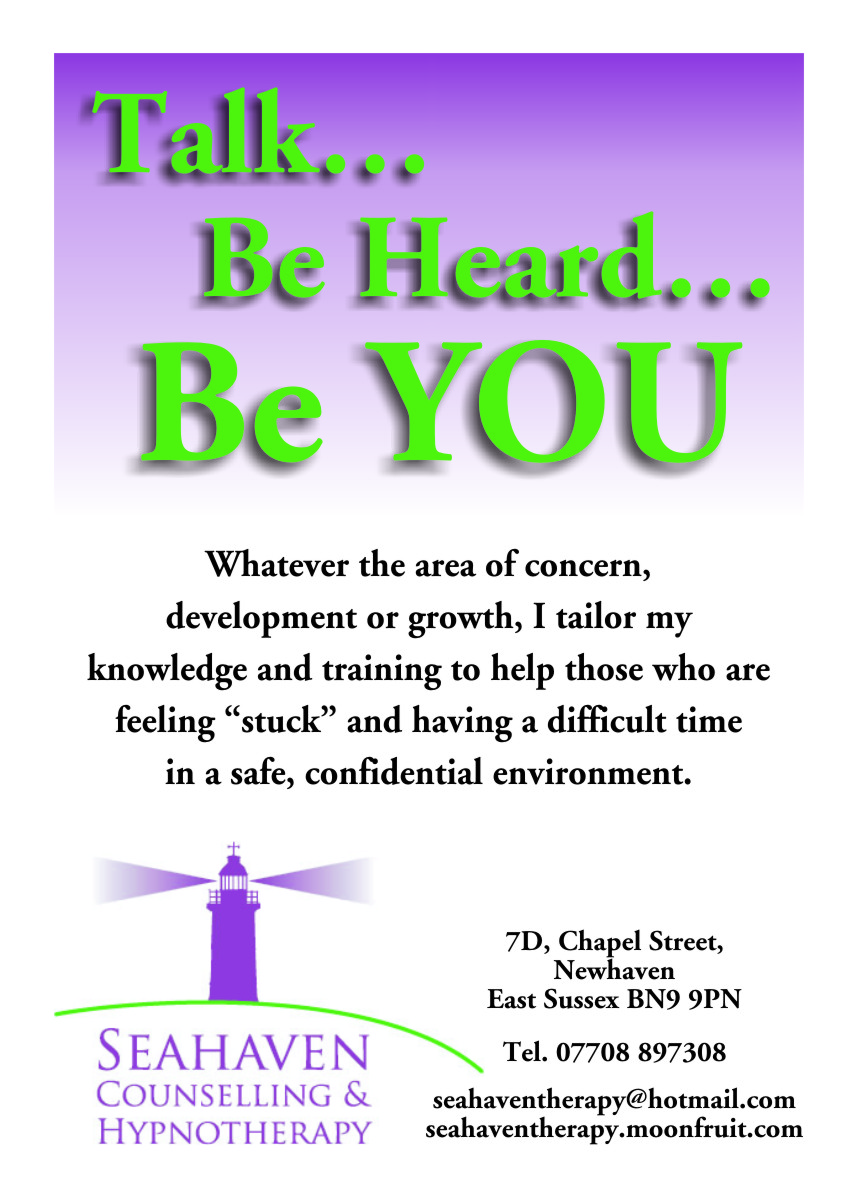 Flyer Design by David W for Seahaven Counselling & Hypnotherapy | Design #3409828