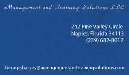 Diseño de Tarjeta de Presentación por hatc852 para Management and Training Solutions LLC | Diseño: #3394037