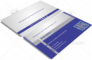 Diseño de Tarjeta de Presentación por AwsomeD para Management and Training Solutions LLC | Diseño: #3388120