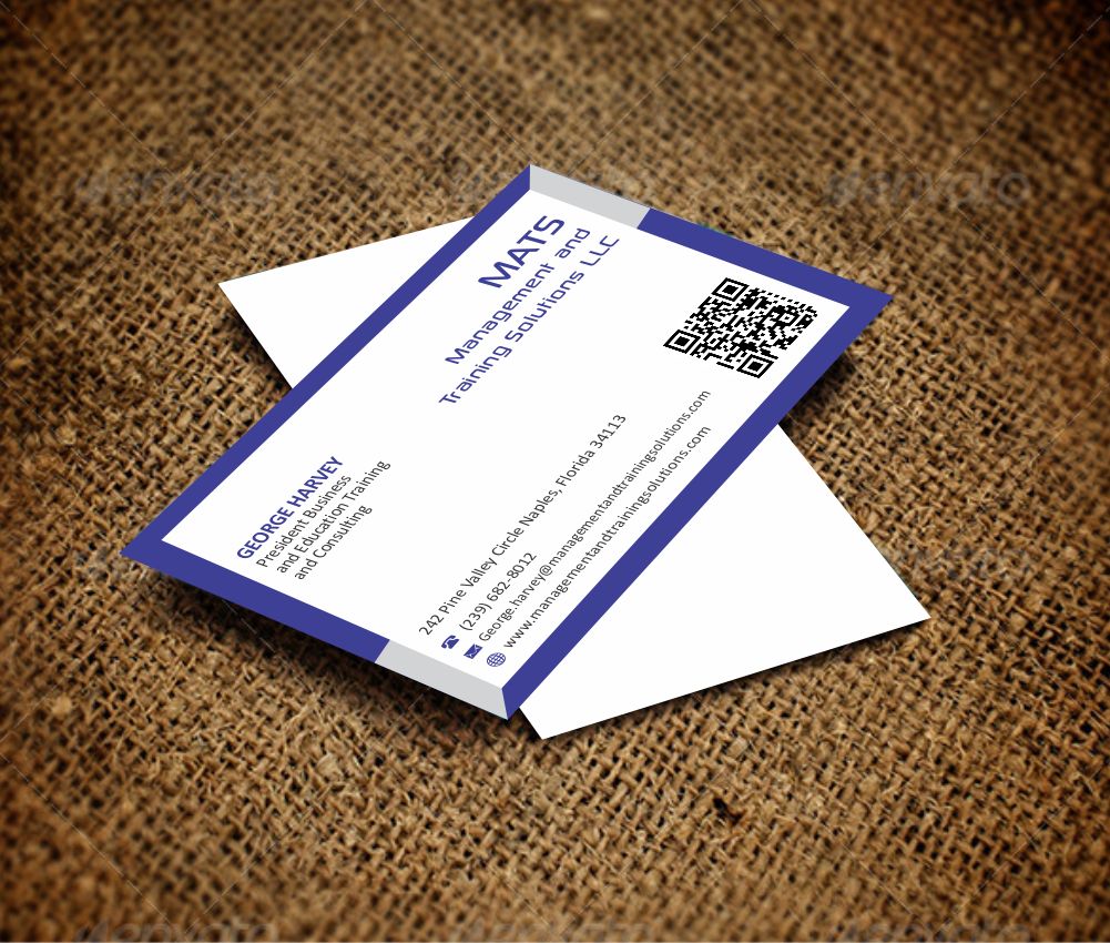 Diseño de Tarjeta de Presentación por AwsomeD para Management and Training Solutions LLC | Diseño #3389318