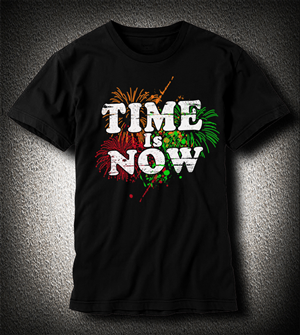 Time Is Now | Diseño de Camiseta por Jonya