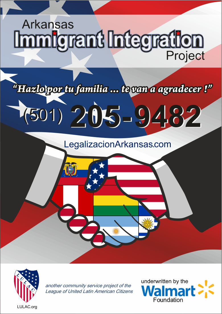 Design de Poster par David Mendez Fernandez pour Arkansas Immigrant Integration Project | Design #3421423