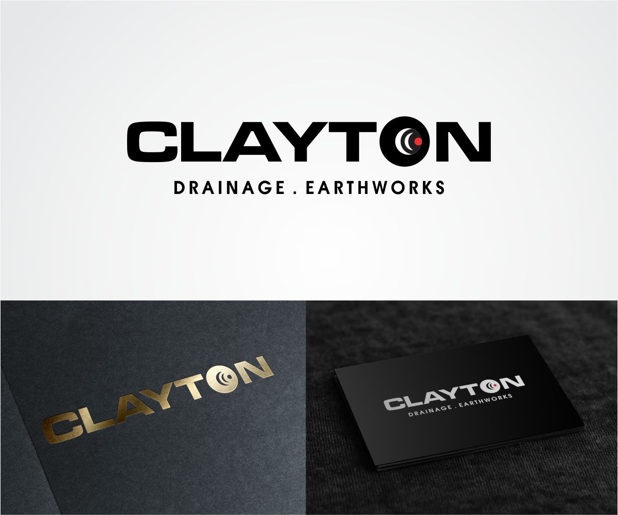 Logo Design by J Mahesh for Clayton Drainage Earthworks | Design #4121599