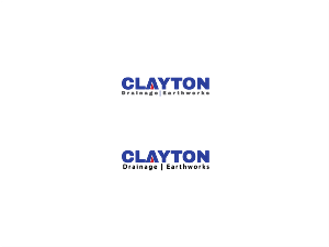 Logo Design by Ajay Soni for Clayton Drainage Earthworks | Design: #4126432