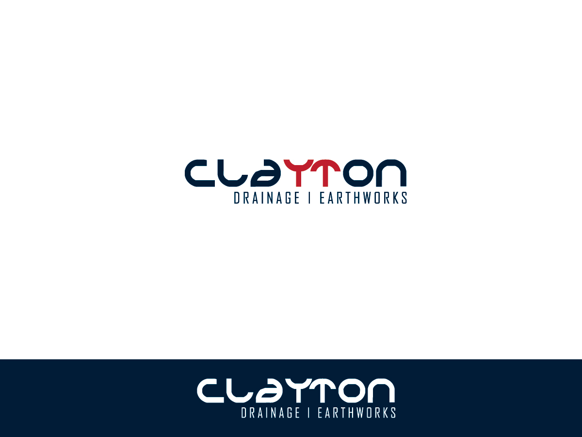 Logo Design by Banzee Art for Clayton Drainage Earthworks | Design #4115400
