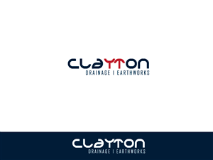 Logo Design by Banzee Art for Clayton Drainage Earthworks | Design: #4115400