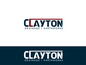 Logo Design by Banzee Art for Clayton Drainage Earthworks | Design: #4115542