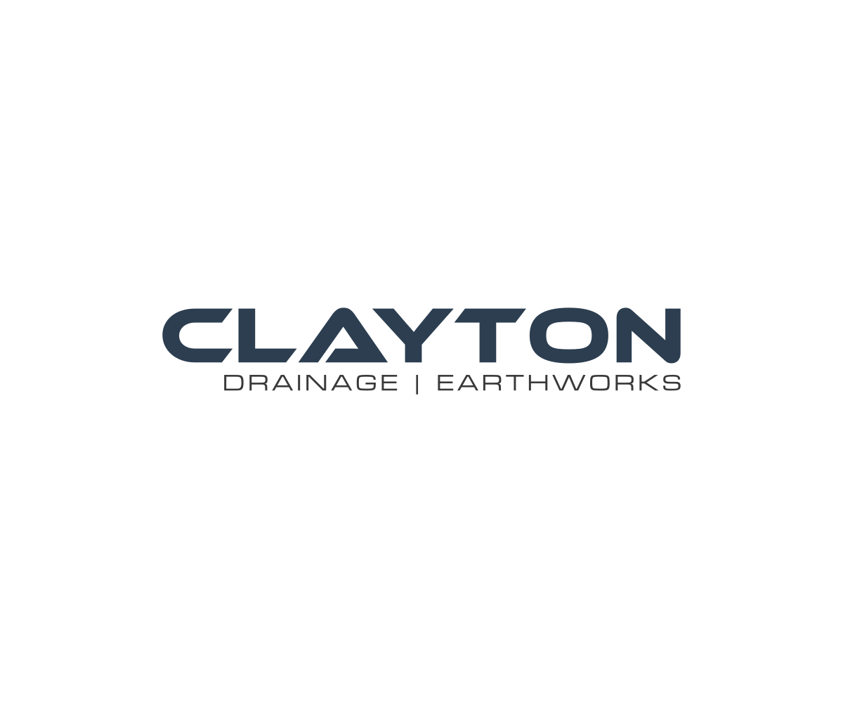 Logo Design by Sleeping Sun for Clayton Drainage Earthworks | Design #4116057