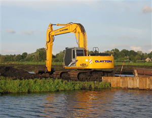 Logo Design by Sleeping Sun for Clayton Drainage Earthworks | Design: #4139031