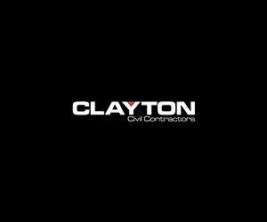 Logo Design by Sleeping Sun for Clayton Drainage Earthworks | Design: #4139505