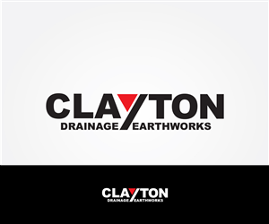 Logo Design by senja for Clayton Drainage Earthworks | Design #4123783