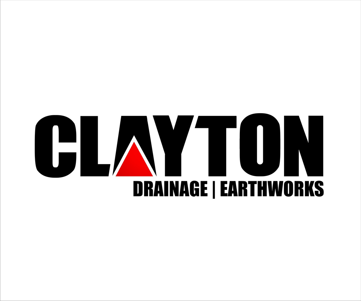 Logo-Design von hamkur für Clayton Drainage Earthworks | Design #4115392