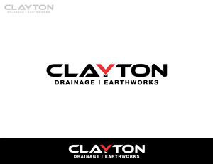 Logo Design by Amduat Design for Clayton Drainage Earthworks | Design: #4117348