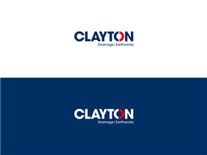 Logo Design by Atvento Graphics for Clayton Drainage Earthworks | Design: #4119501