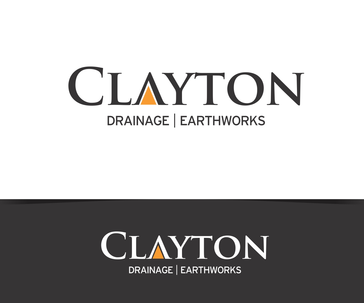 Logo Design by maverick for Clayton Drainage Earthworks | Design #4126191