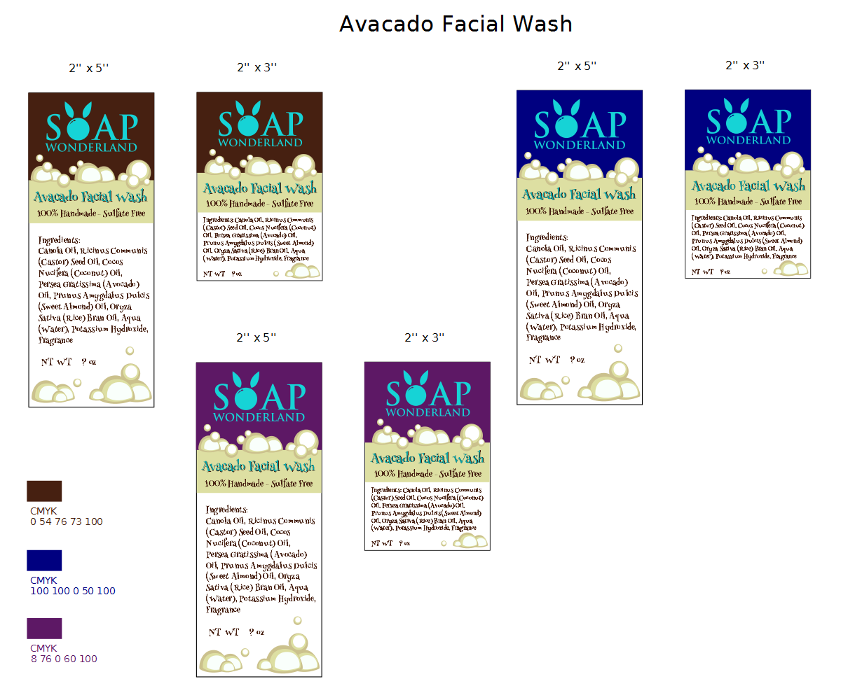 Label Design by K.Naish for Soap Wonderland  | Design #3461033