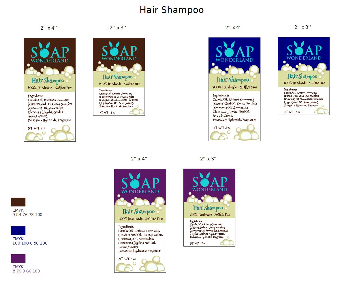 Label Design by K.Naish for Soap Wonderland  | Design #3461038