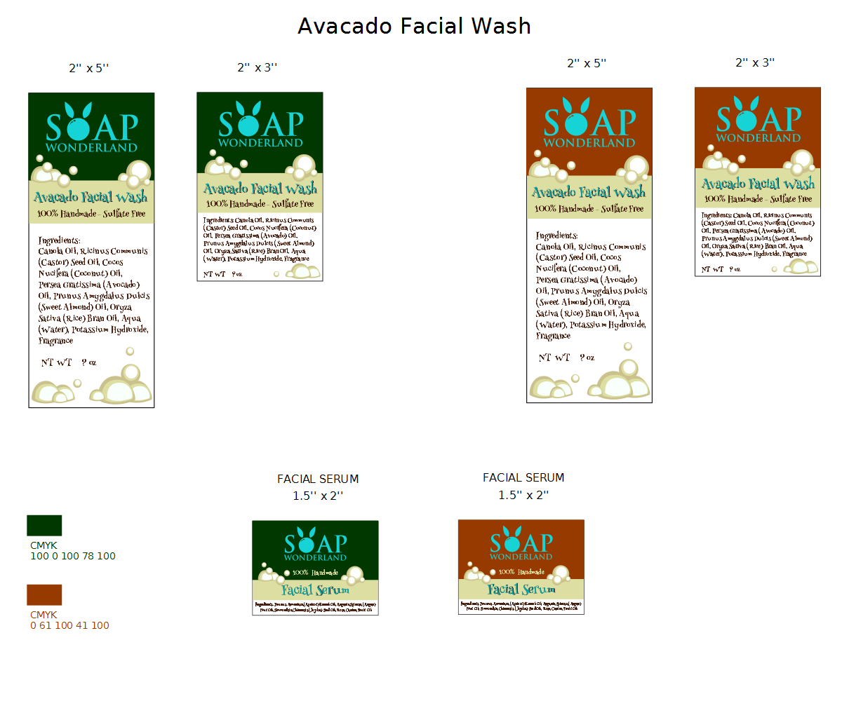 Design Étiquette par K.Naish pour Soap Wonderland  | Design #3467301