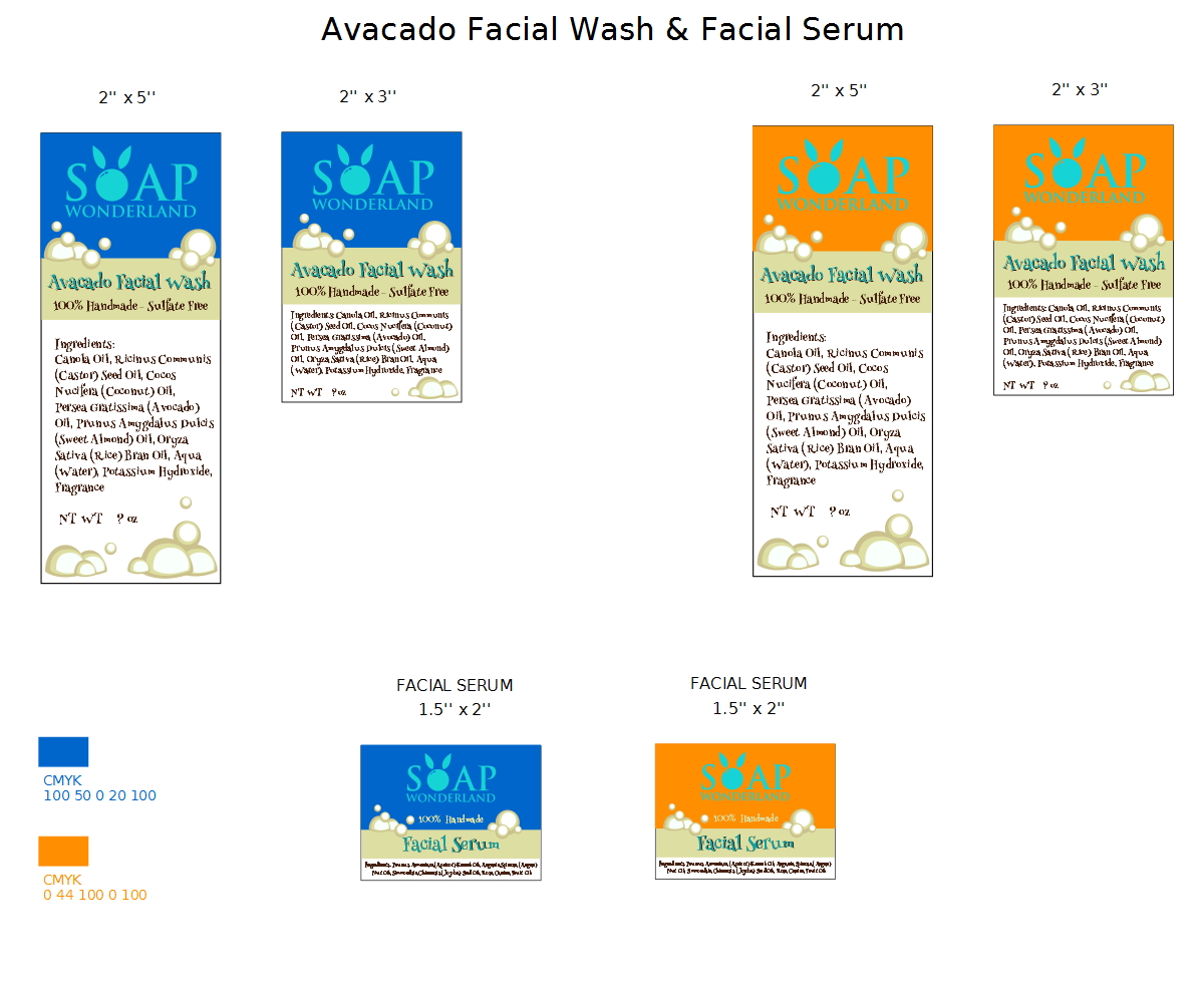 Design Étiquette par K.Naish pour Soap Wonderland  | Design #3467898