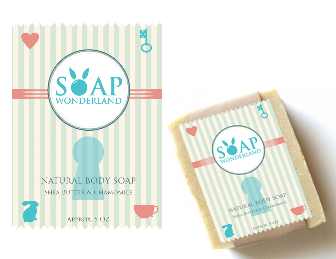 Label Design by megancostill for Soap Wonderland  | Design #3387194