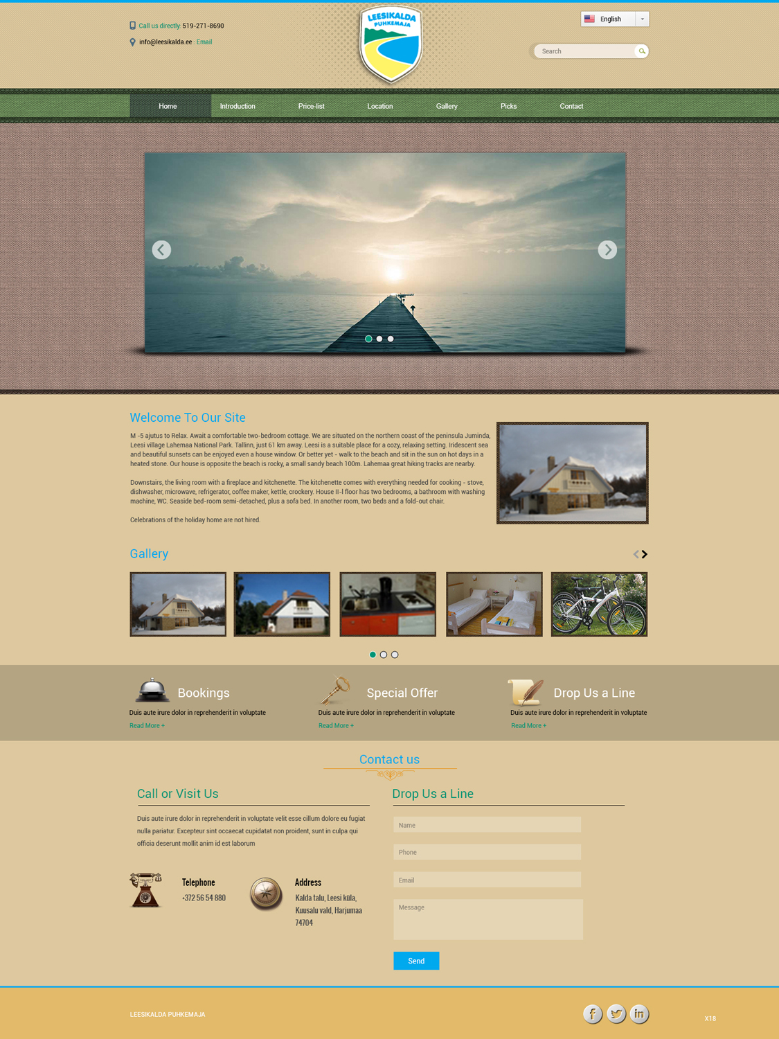 Web Design by pb for this project | Design #3394192