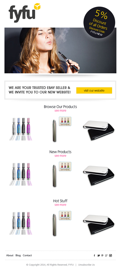Newsletter Design by Expert Designer for FYFU | Design #3388560