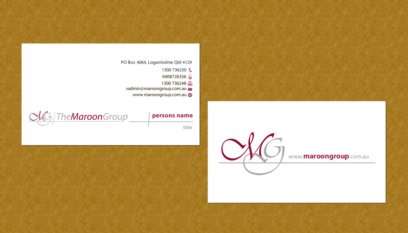 Business Card Design by Sbss for this project | Design #834066