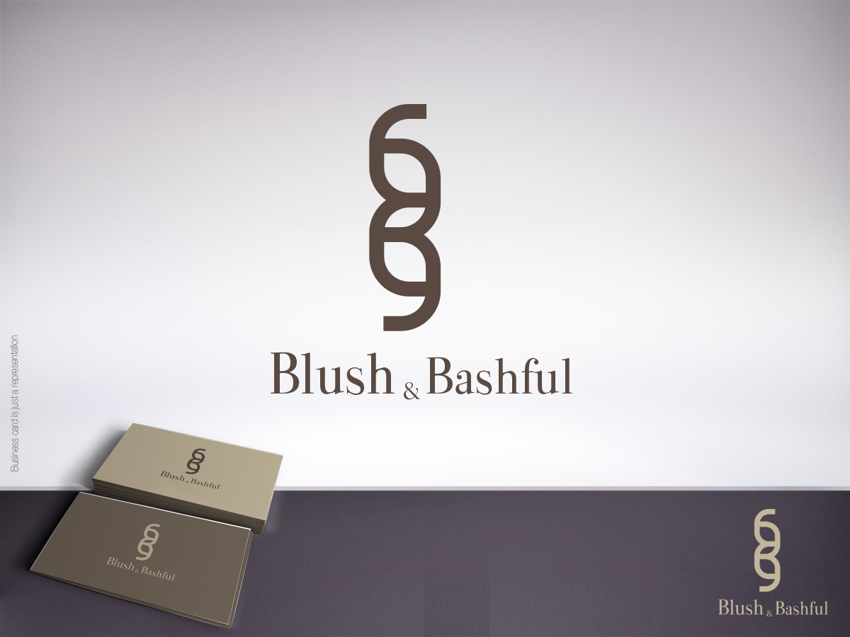 Logo Design by LR Design for Blush & Bashful | Design #3425985