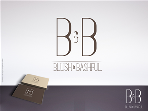 Logo Design by LR Design for Blush & Bashful | Design: #3428039