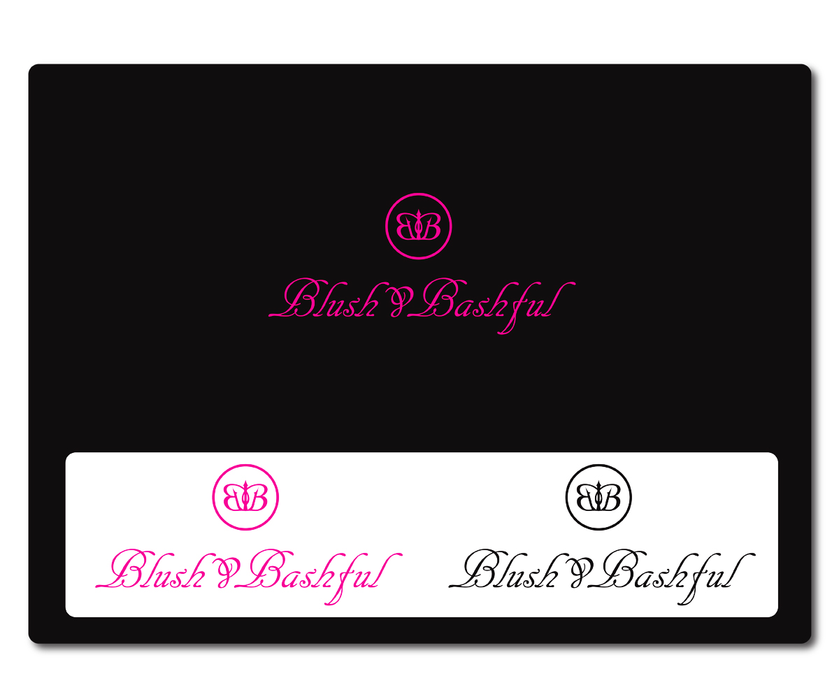 Logo Design by Bella Cosa for Blush & Bashful | Design #3393513
