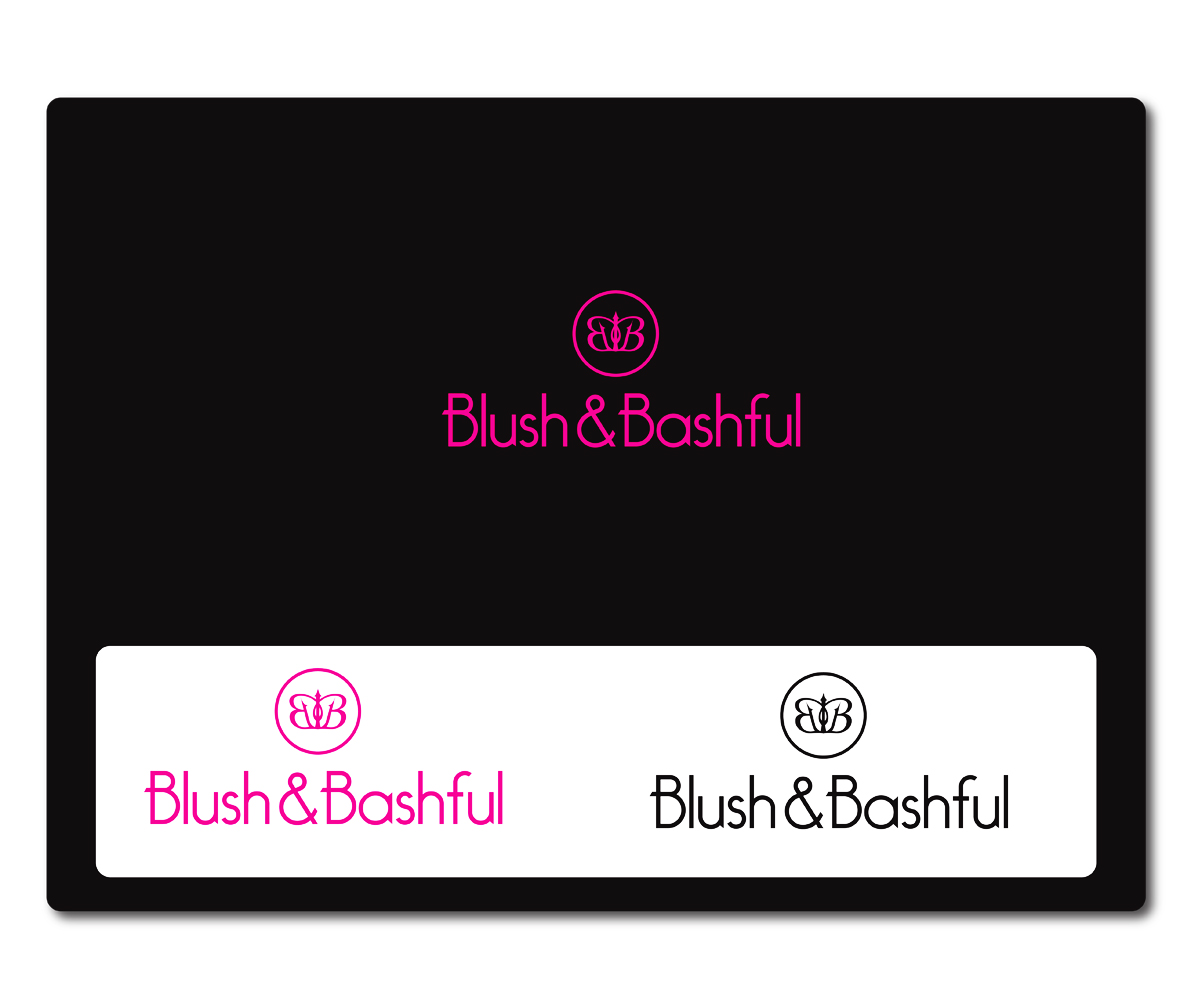 Logo Design by Bella Cosa for Blush & Bashful | Design #3393516
